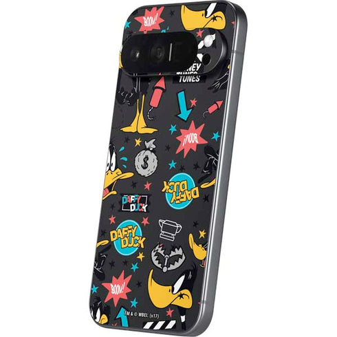 Looney Tunes Daffy Duck Patches Pixel 9 Pro XL Skin